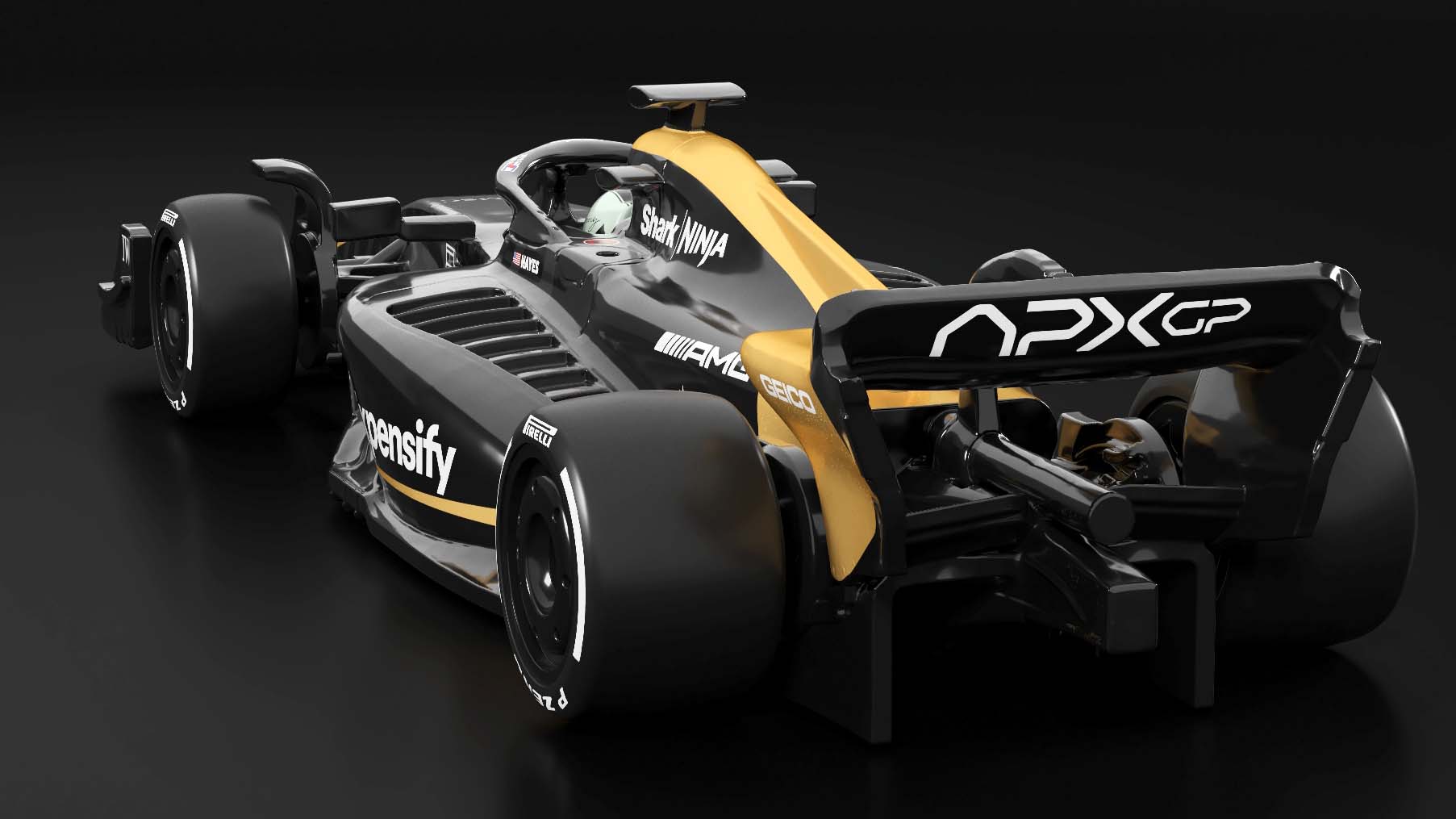 Hot Wheels APXGP Formula One car