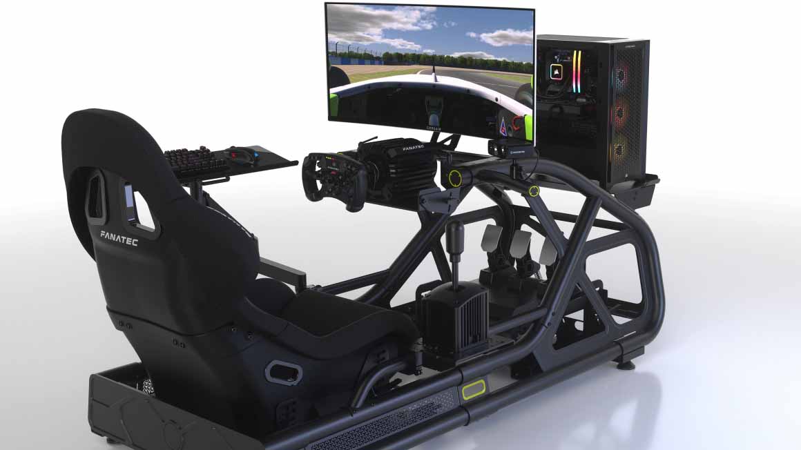 What a time to be alive: you can now order Fanatec sim racing gear from Amazon