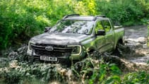 Ford Ranger exterior front three quarter off-road
