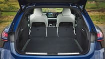 Audi A6 Avant interior boot with rear seats down