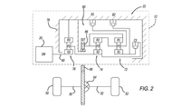 Patent graphic showing Stellantis three-speed gear for EV-roading