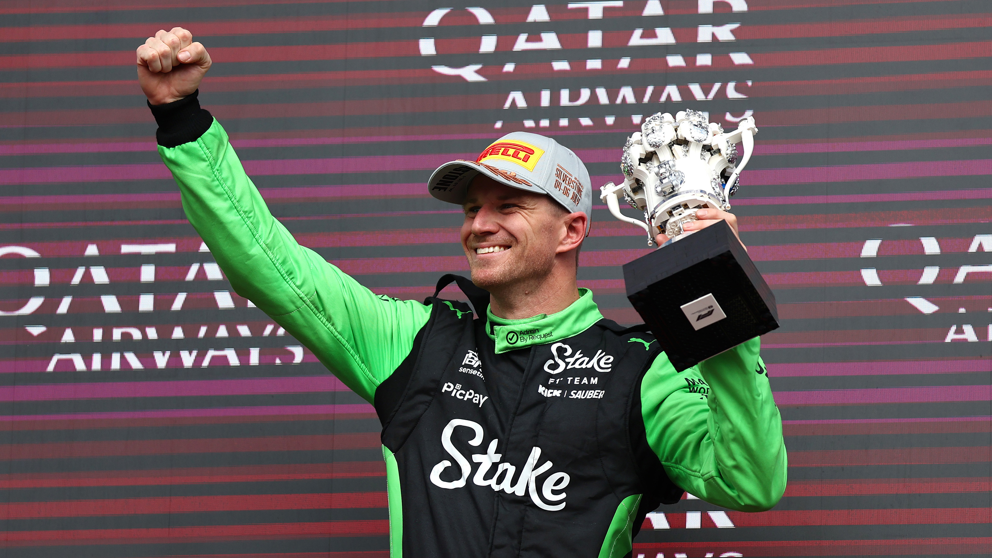 Nico Hulkenberg podium