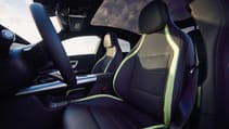 Mercedes CLA front seats
