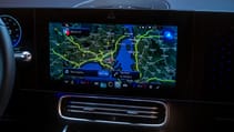 Mercedes CLA screen
