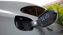 Mercedes CLA charging port
