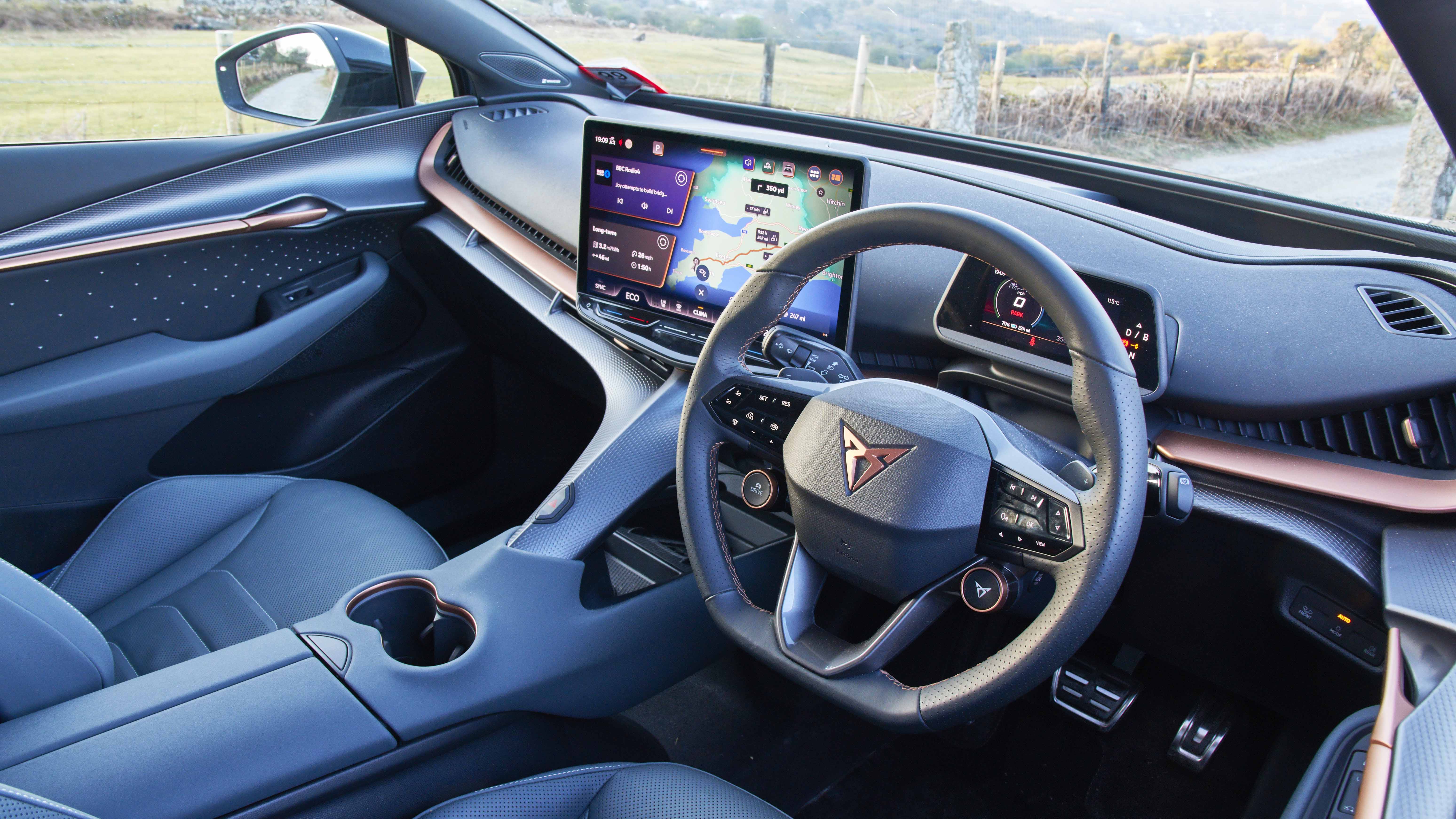 Cupra Tavascan interior