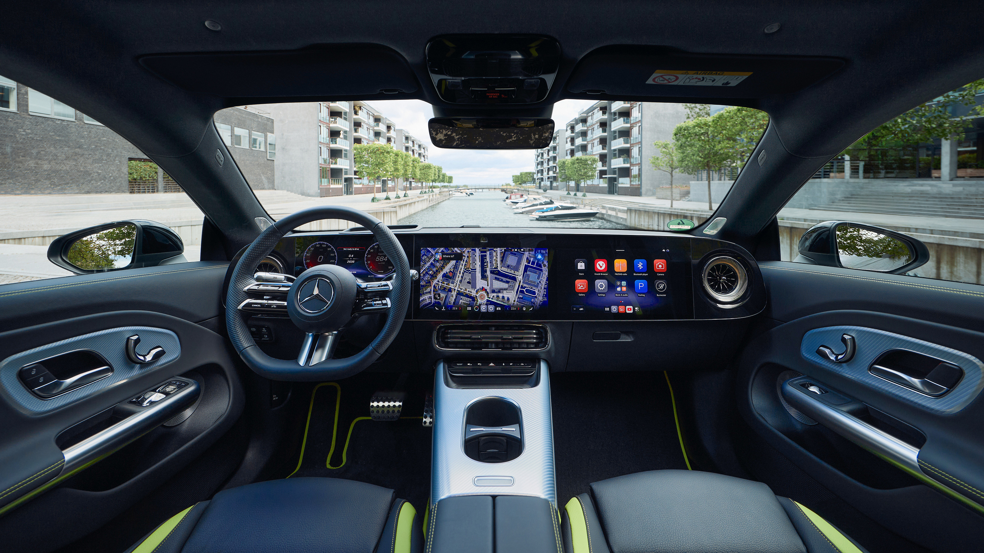 Mercedes CLA interior