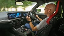 BMW M3 CS Touring Ollie Marriage driving