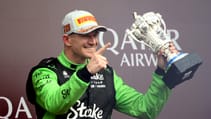 Nico Hulkenberg podium trophy