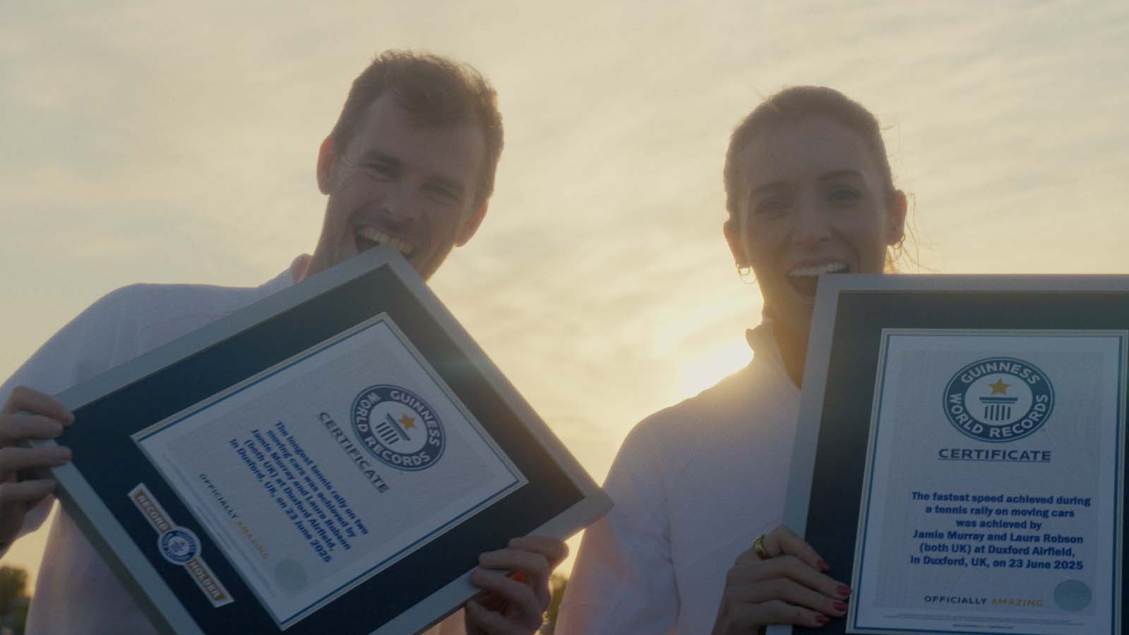 Lexus NX tennis rally Guinness World Record