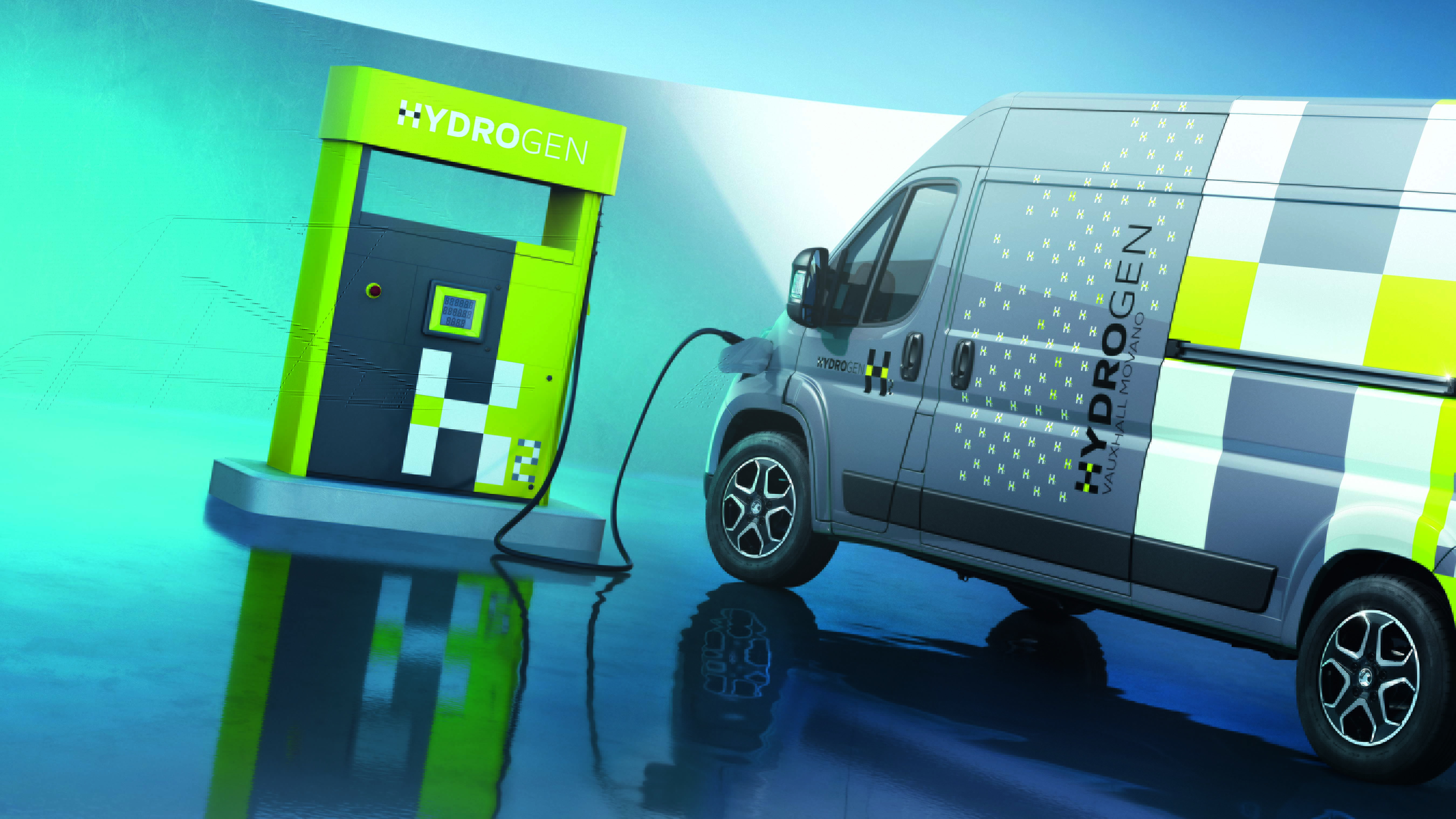 Vauxhall Movano Hydrogen Top Gear