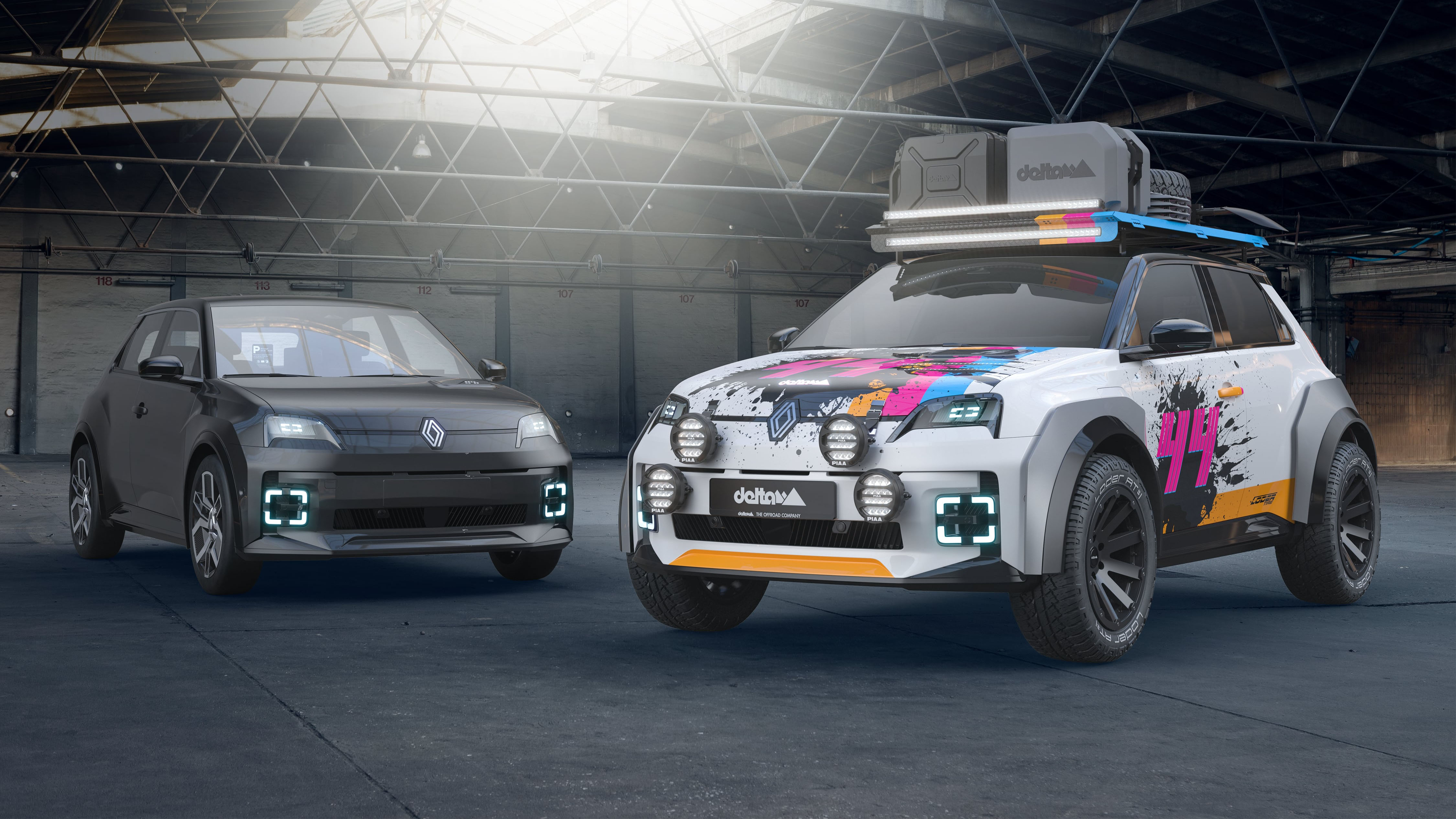 Renault 5 off-road delta 2025