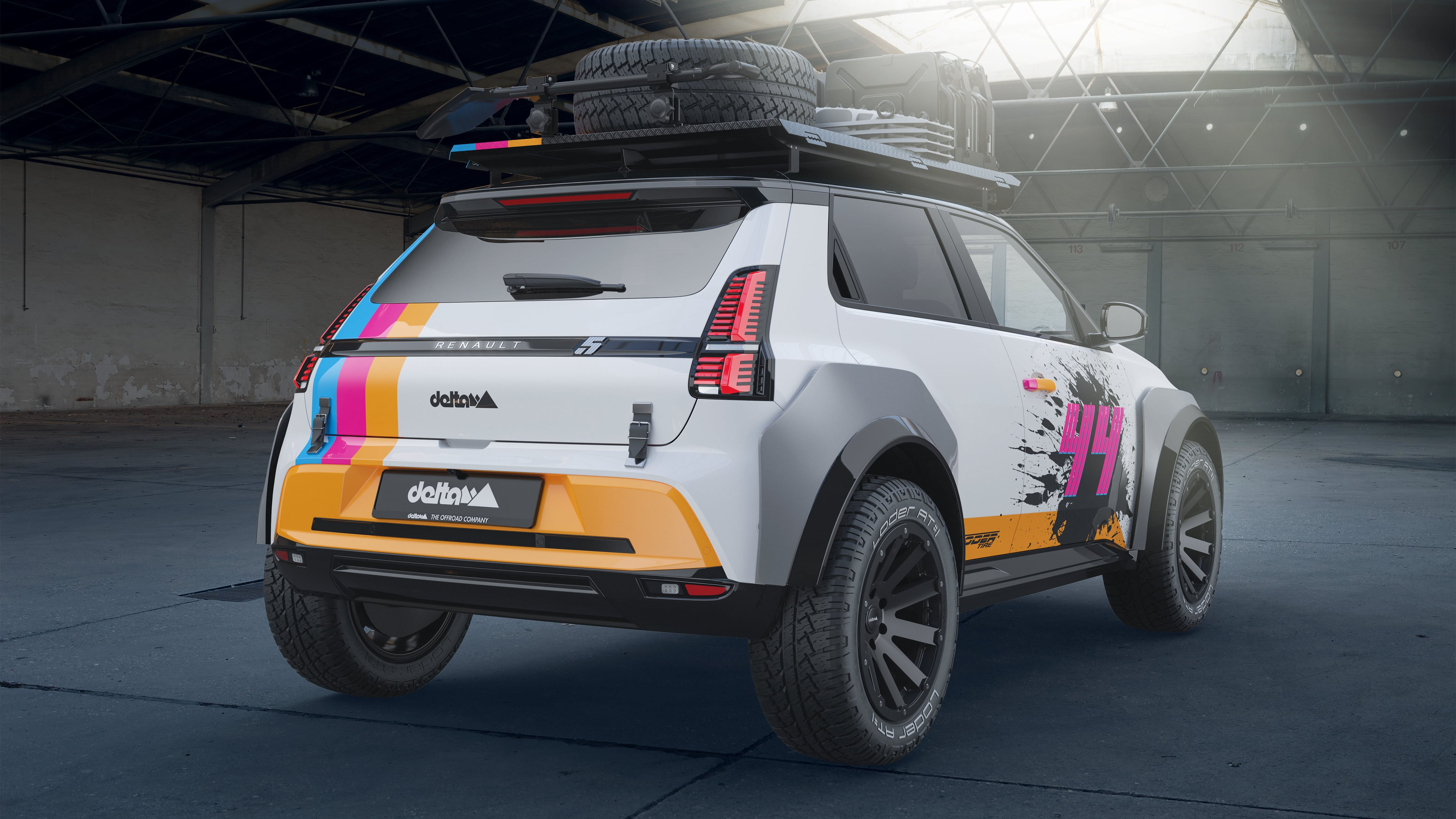Renault 5 off-road delta 2025