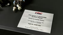 Ayrton Senna Honda V10 engine 1990