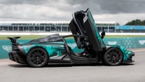 Aston Martin Valhalla doors open