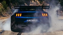 Ford Mustang GTD burnout