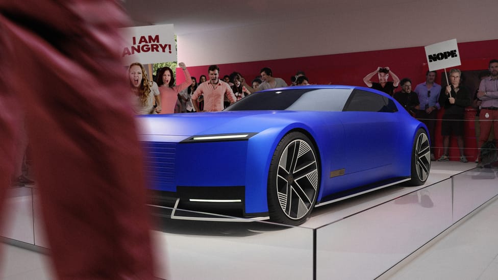 Jaguar Type 00 satire