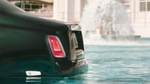 Rolls-Royce Phantom swimming pool