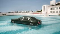 Rolls-Royce Phantom swimming pool