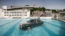 Rolls-Royce Phantom swimming pool