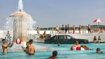 Rolls-Royce Phantom swimming pool