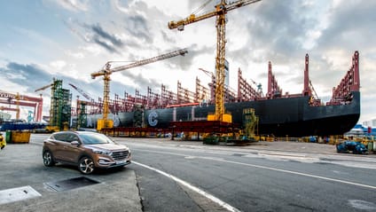 Hyundai Massive Ships
