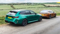 BMW M5 Touring, Porsche Panamera