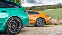 BMW M5 Touring, Porsche Panamera