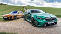 BMW M5 Touring, Porsche Panamera