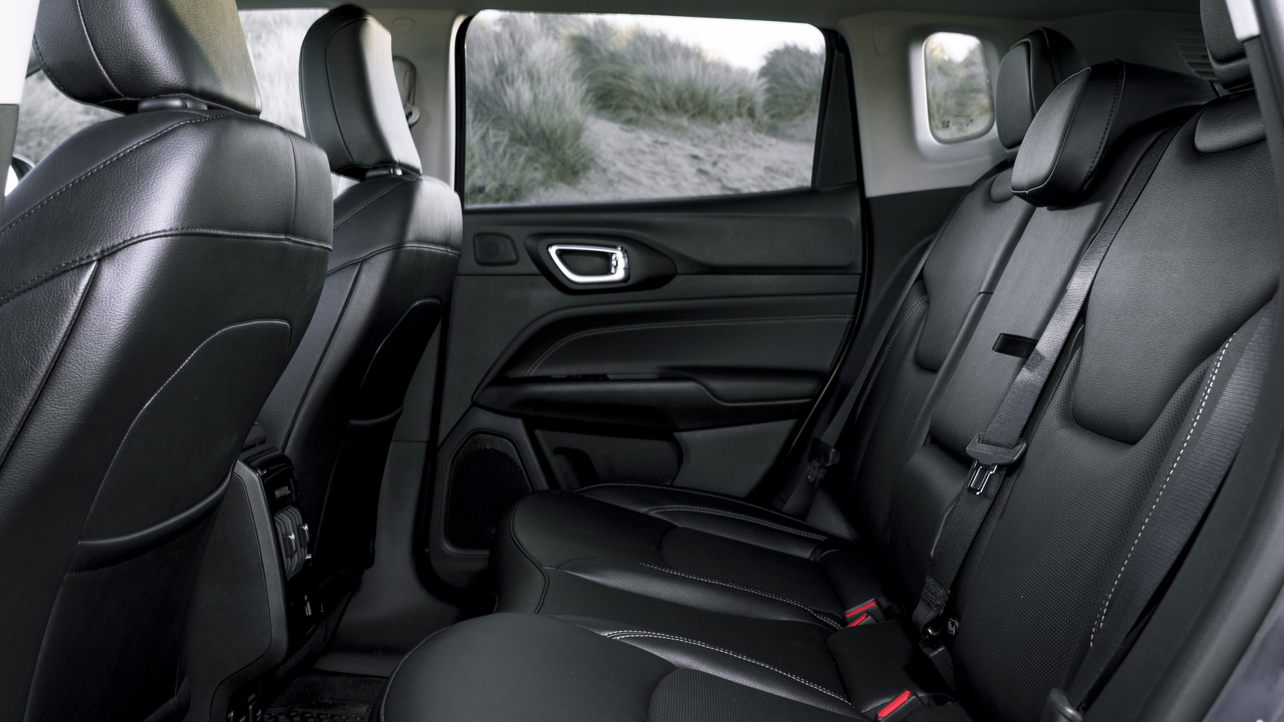 Jeep Compass review interior rear seats