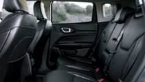 Jeep Compass review interior rear seats