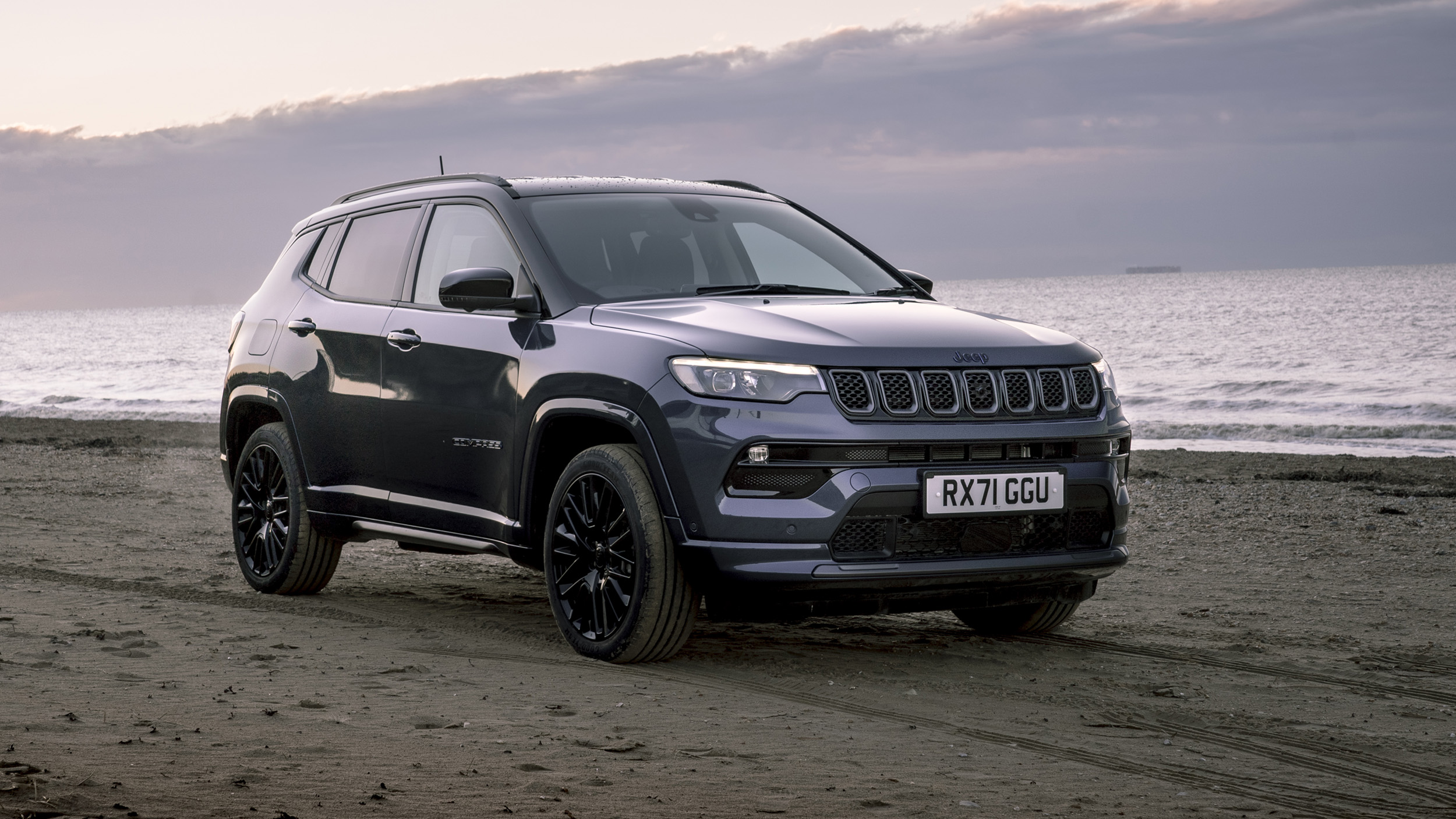 Jeep Compass review front three quarter view