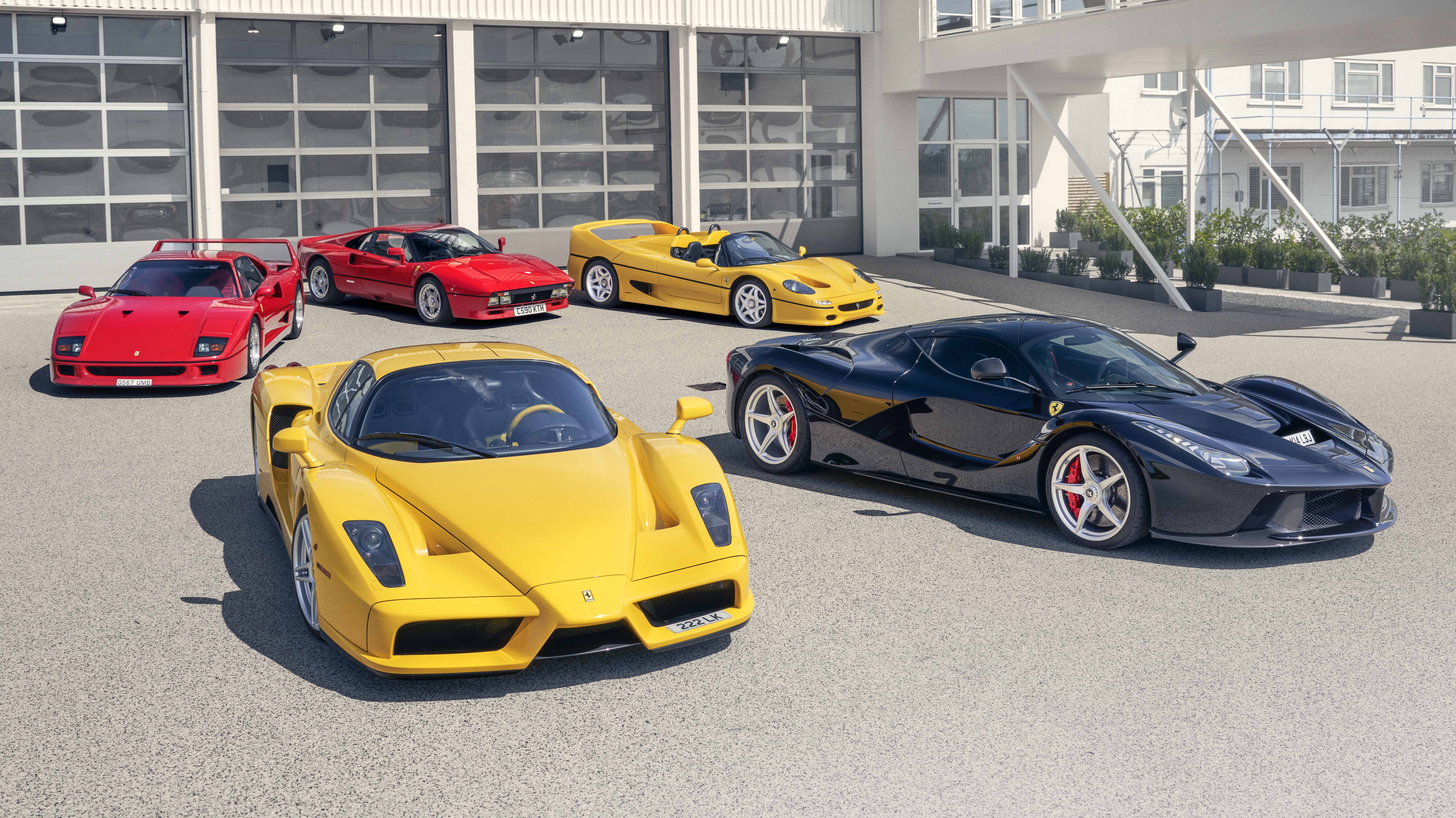 Ferrari 288 GTO, F40, F50, Enzo, LaFerrari