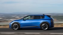 Kia EV4 hatchback blue