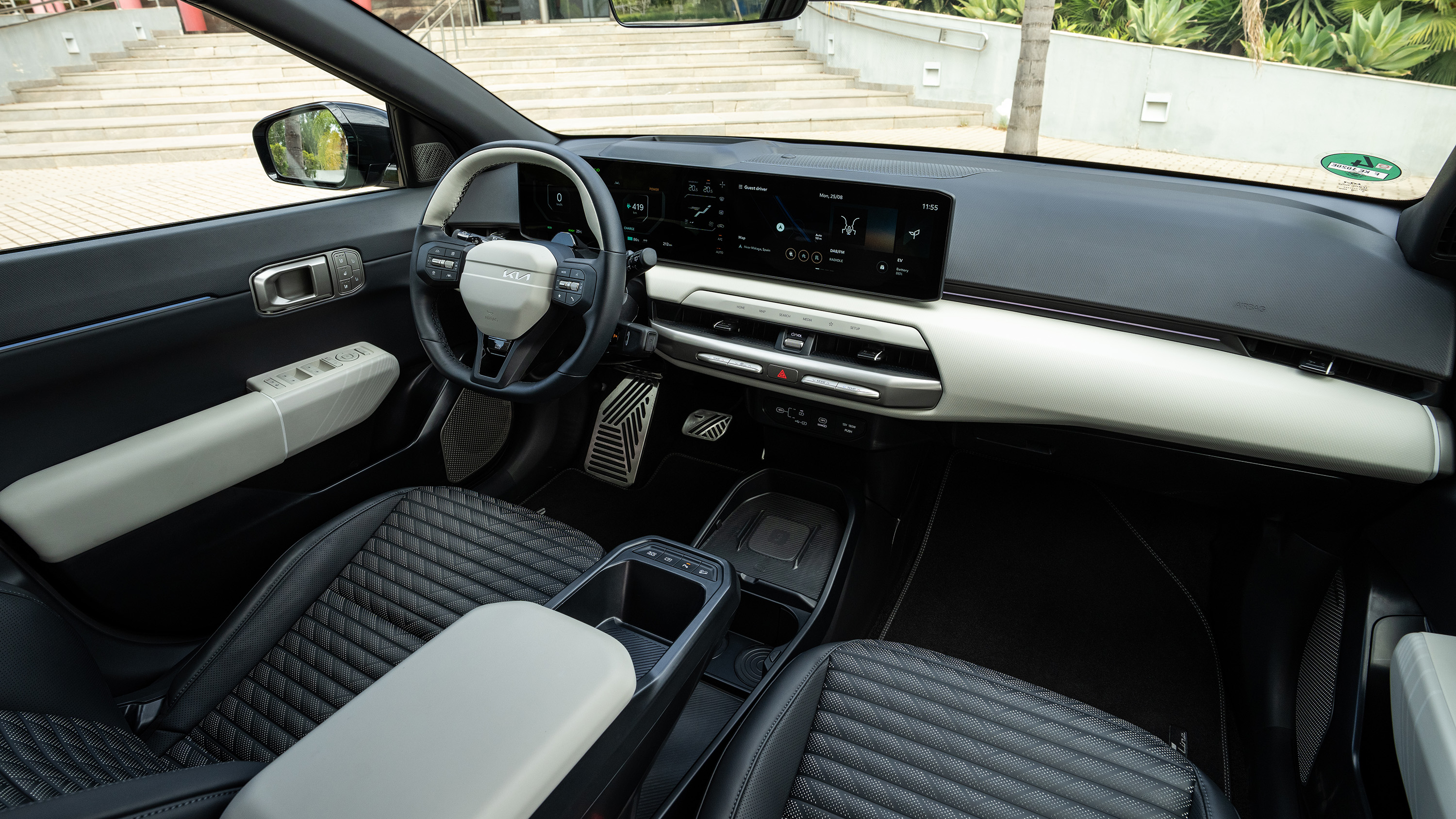 Kia EV4 hatchback interior