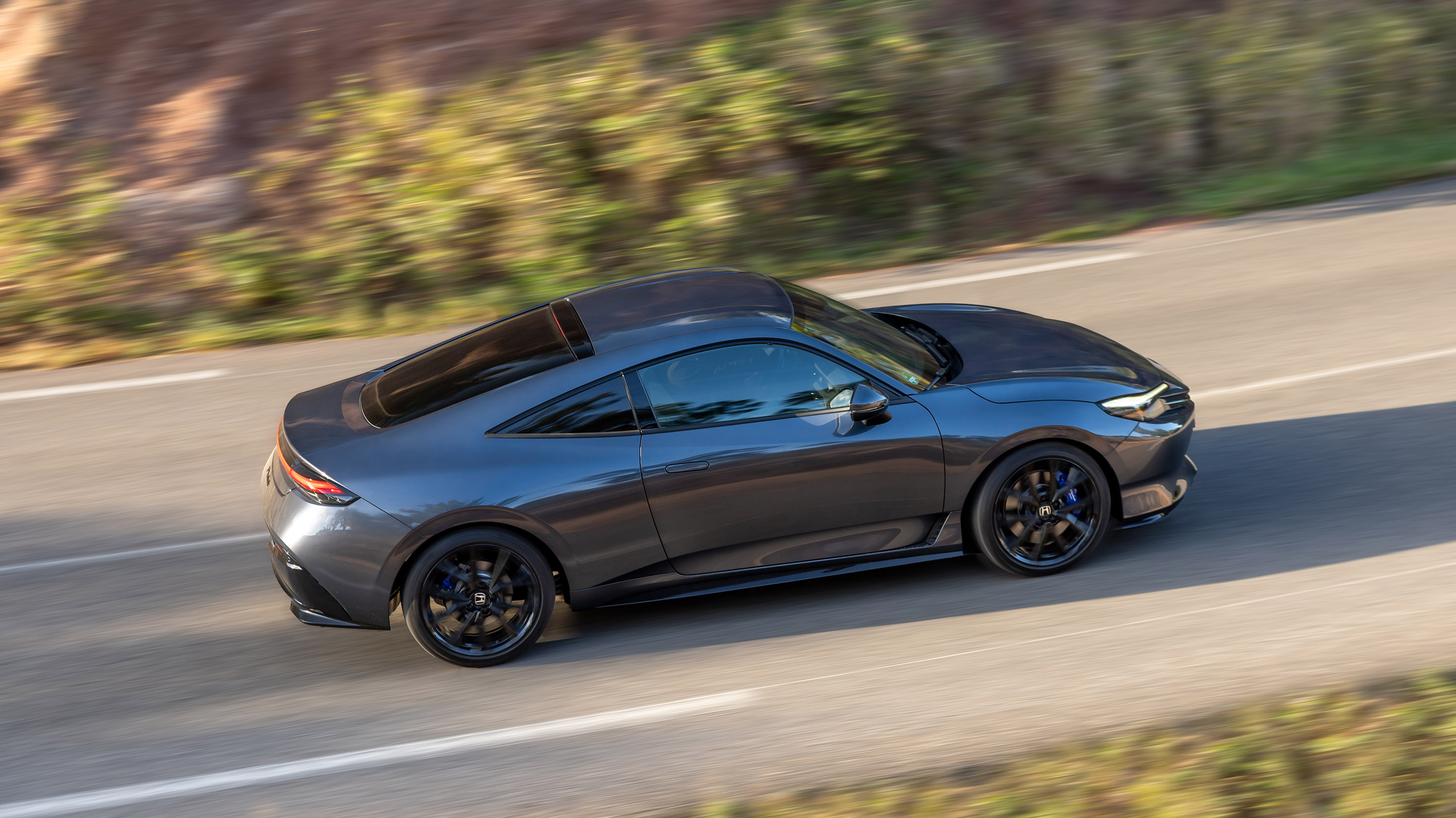 2025 Honda Prelude grey side profile