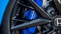 2025 Honda Prelude blue Brembo brake caliper