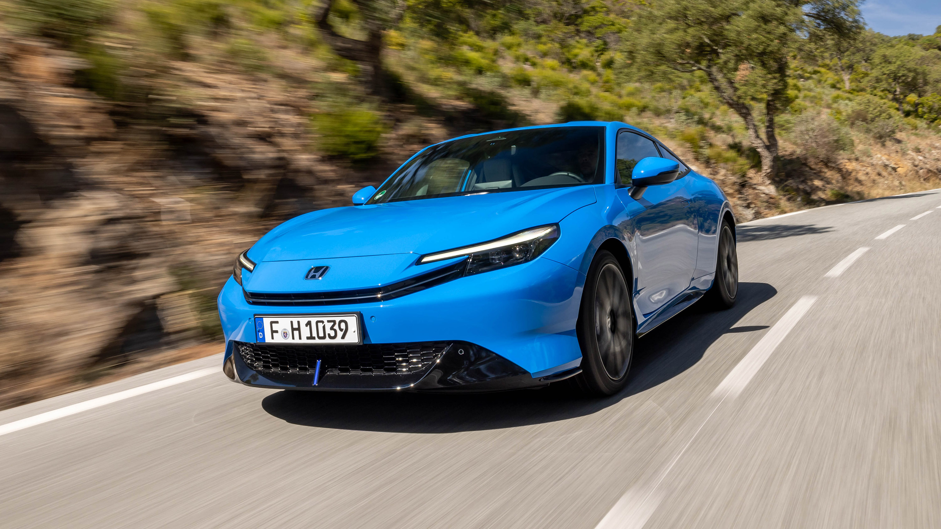 2025 Honda Prelude blue front action