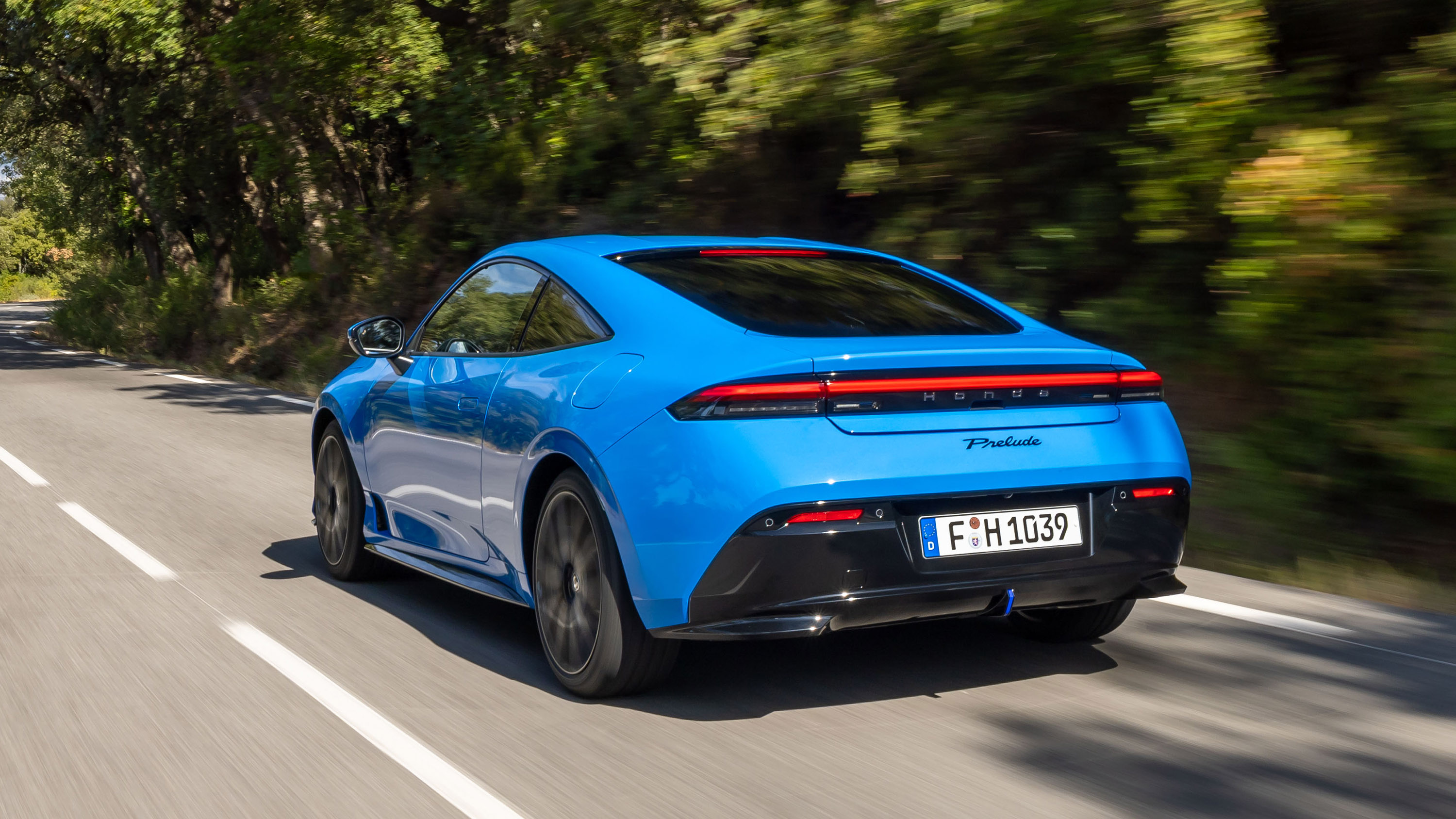2025 Honda Prelude blue rear