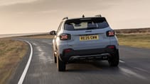 Jeep Avenger 4xe North Face rear cornering