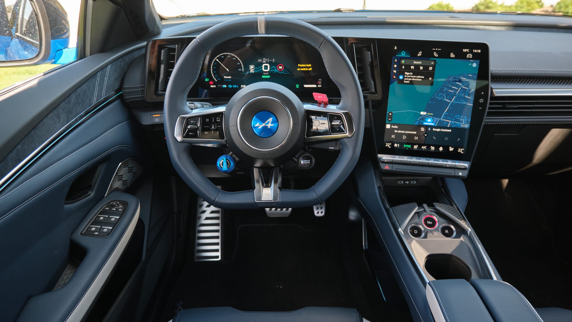Alpine A390 Interior Layout Technology Top Gear Alpine A390 Interior Layout Technology Top Gear