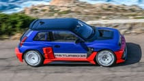 Renault 5 Turbo 3E passenger ride Top Gear