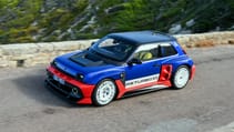Renault 5 Turbo 3E passenger ride Top Gear