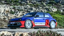 Renault 5 Turbo 3E passenger ride Top Gear