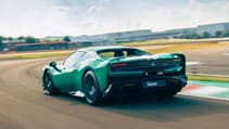 Ferrari 296 Speciale on circuit