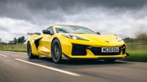 Corvette Z06 yellow front