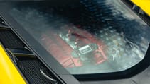 Corvette Z06 engine glass cover