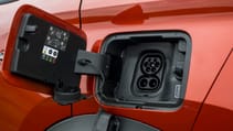 Vauxhall Frontera Electric charging port