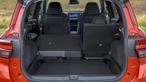 Vauxhall Frontera Electric orange boot space