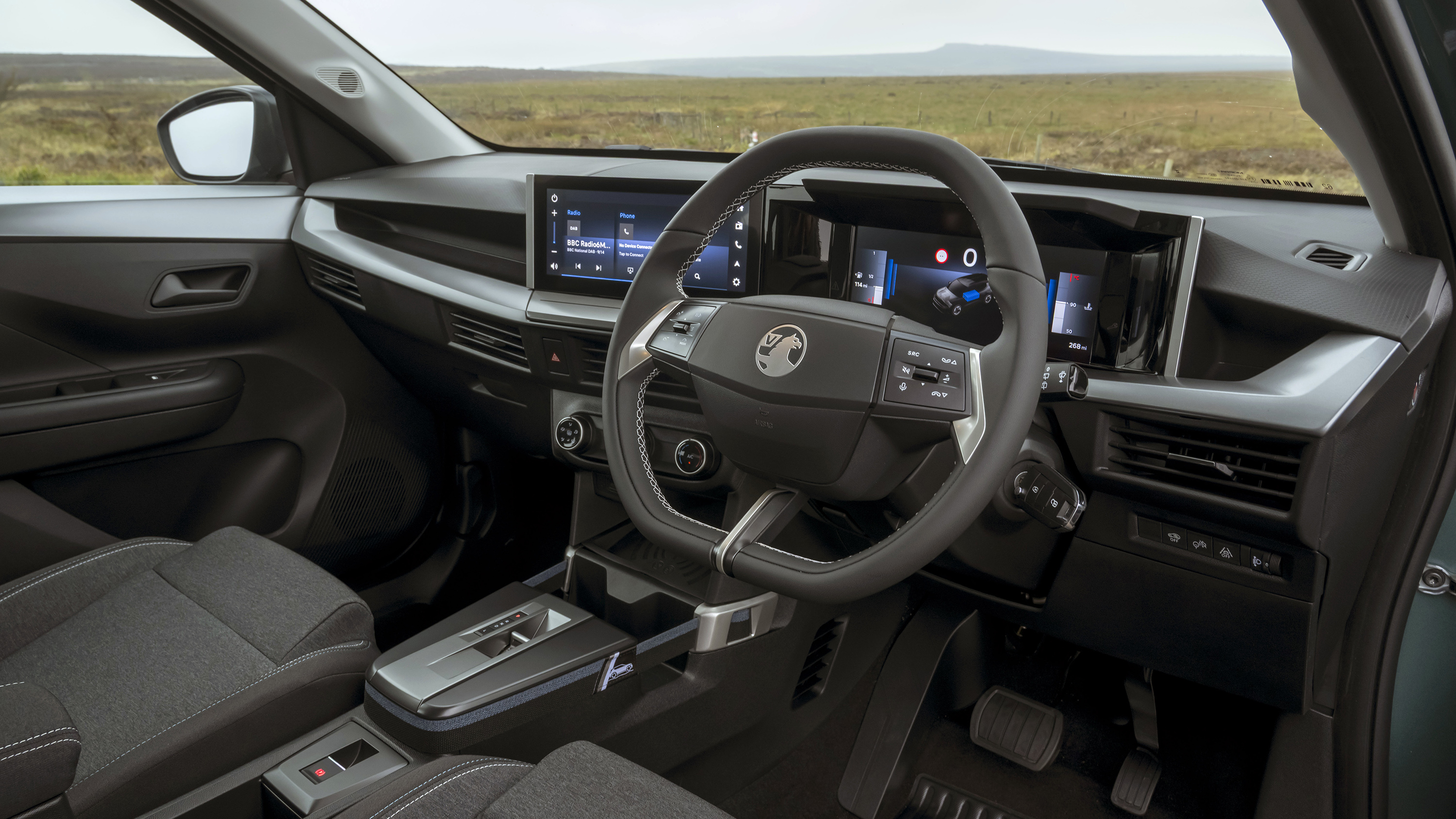2025 Vauxhall Frontera Hybrid interior dashboard